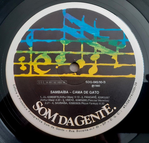 Cama de Gato : Sambaíba (LP, Album)