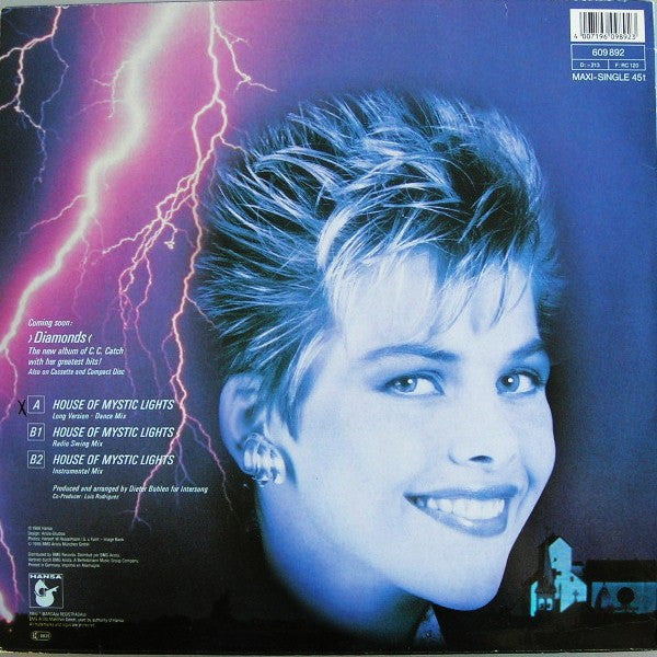 C.C. Catch : House Of Mystic Lights (Long Version Dance Mix) (12", Maxi)