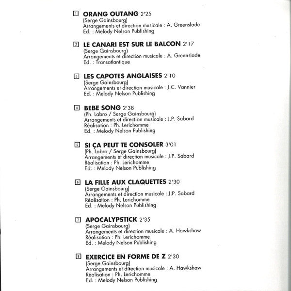 Jane Birkin : Vol. 2 (CD, Comp)