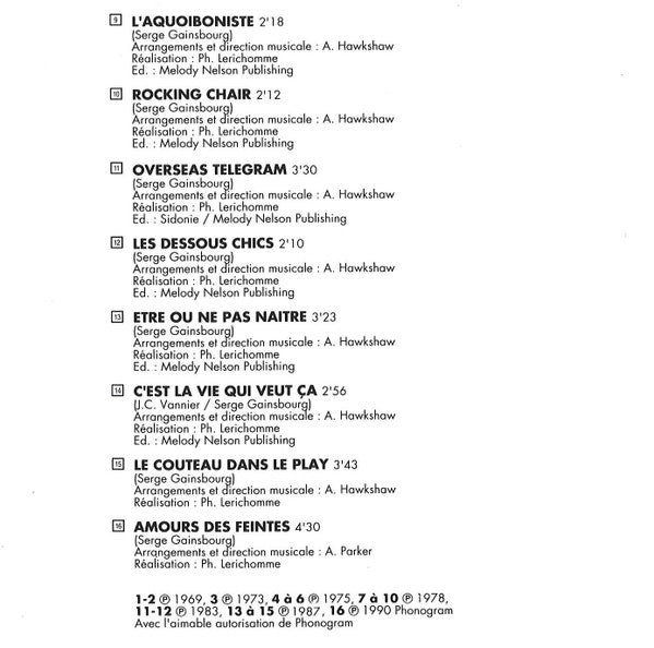 Jane Birkin : Vol. 2 (CD, Comp)