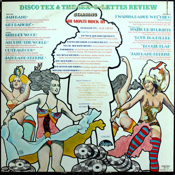 Disco Tex & His Sex-O-Lettes : Disco Tex & The Sex-O-Lettes Review (LP, Album)