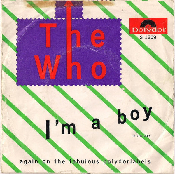 The Who : I'm A Boy (7", Single, Mono)