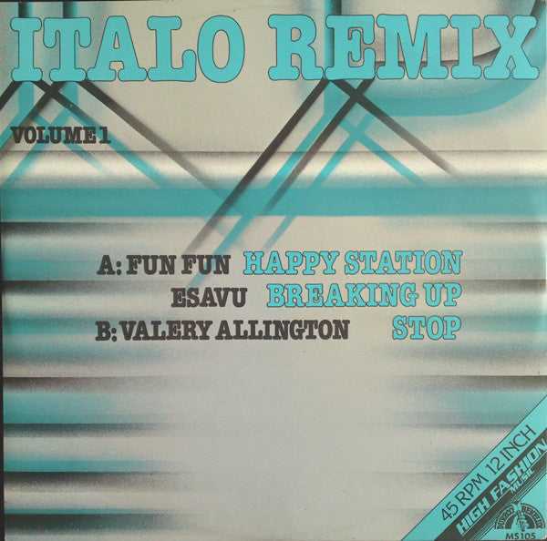 Various : Italo Remix (Volume 1) (12", P/Mixed)