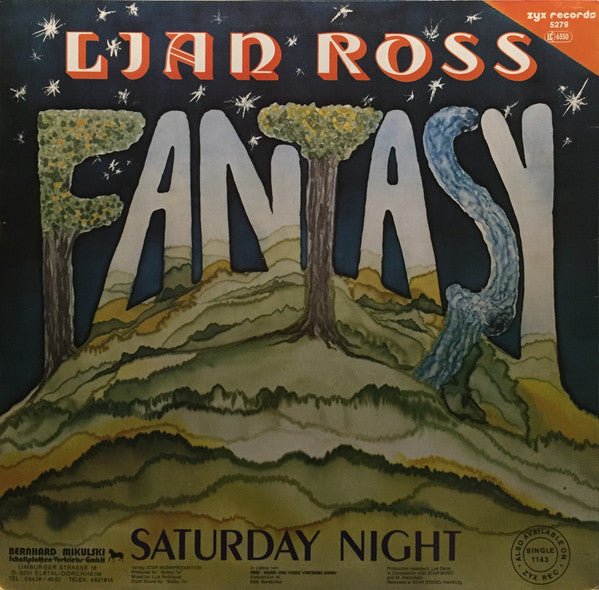 Lian Ross : Fantasy (12", Maxi)