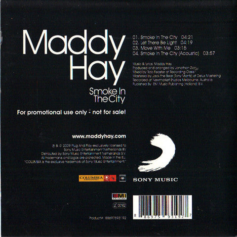 Maddy Hay : Smoke In The City (CD, MiniAlbum, Car)