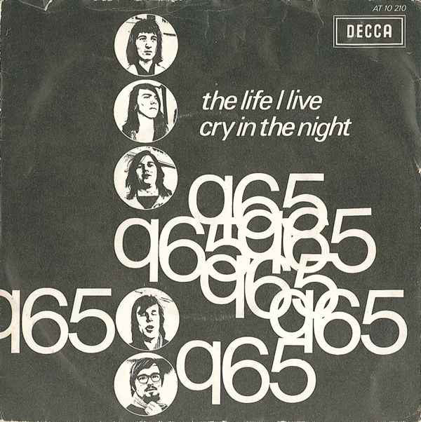 Q65 : The Life I Live / Cry In The Night (7", Single, Mono)