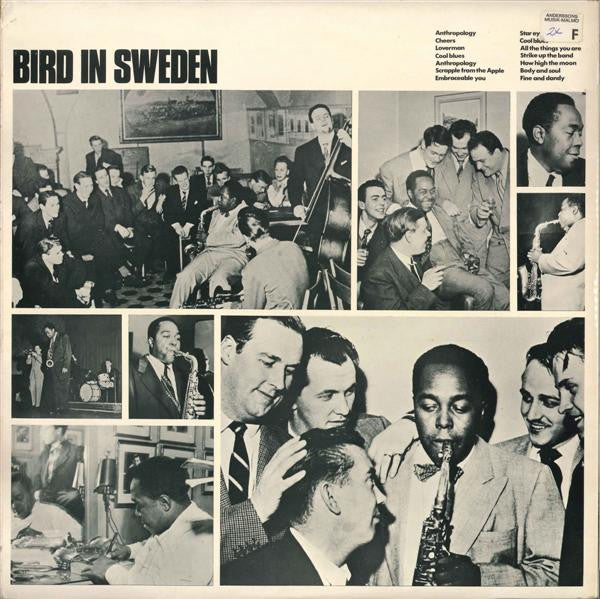 Charlie Parker And His Swedish All Stars : Bird In Sweden (2xLP, Album, Comp)