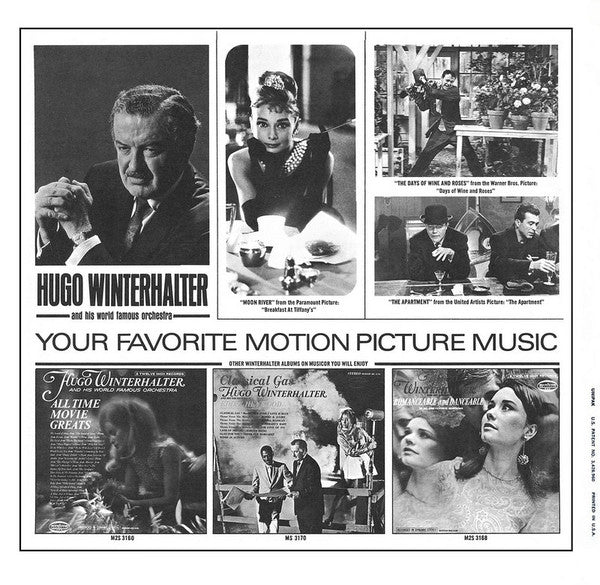 Hugo Winterhalter Orchestra : Your Favorite Motion Picture Music (2xLP, Album, Gat)