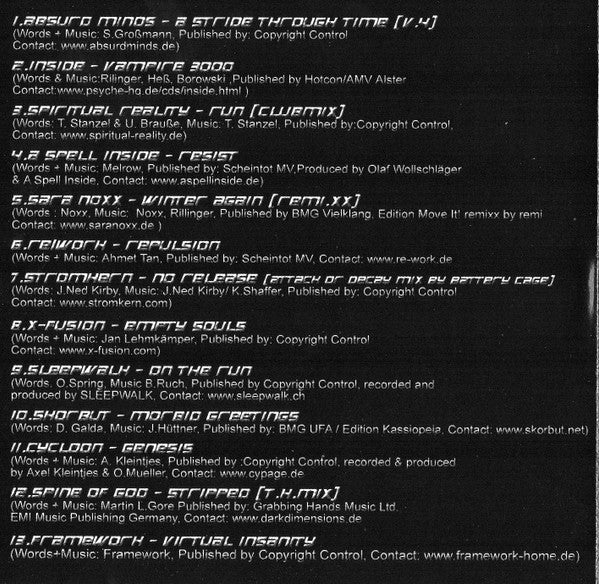 Various : A Human Scan[ner]  Volume One (CD, Comp)