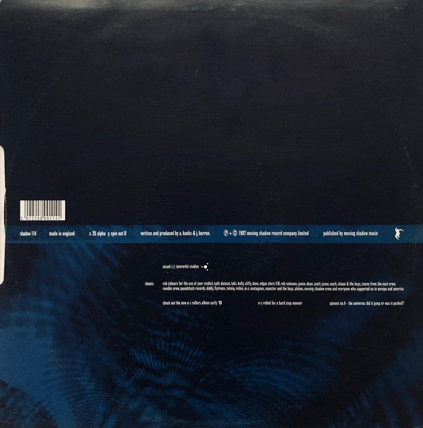 E-Z Rollers : 25 Alpha / Spin Out II (12")