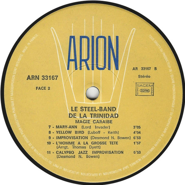 The Esso Trinidad Steel Band : Magie Caraïbe (LP, Album)