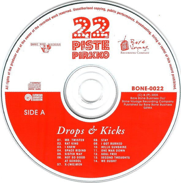 22 Pistepirkko : Drops & Kicks (CD, Album)