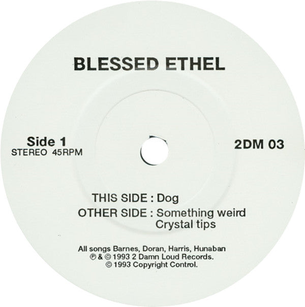 Blessed Ethel : Dog (7", Single, Pur)