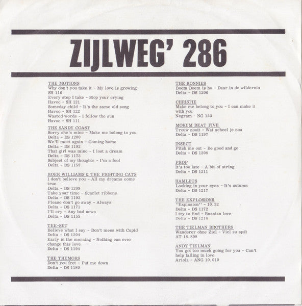 The Hangmen (6) : Hey Hey We're The Hangmen / Seasons (7", Single)