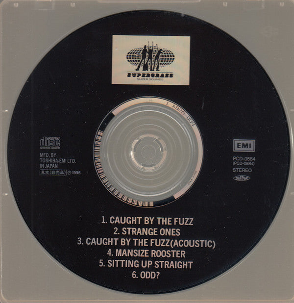 Supergrass : Caught By The Fuzz / Mansize Rooster - Special DJ Copy (CD, EP, Promo, Smplr, DJ )
