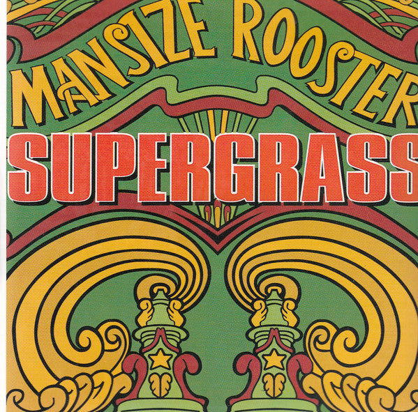 Supergrass : Caught By The Fuzz / Mansize Rooster - Special DJ Copy (CD, EP, Promo, Smplr, DJ )