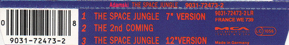Adamski : The Space Jungle (CD, Maxi)