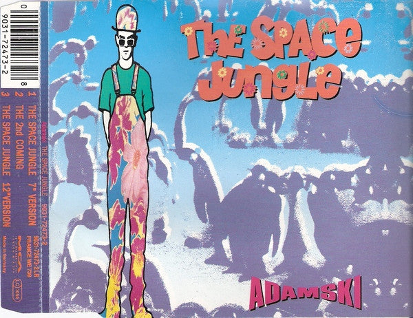 Adamski : The Space Jungle (CD, Maxi)