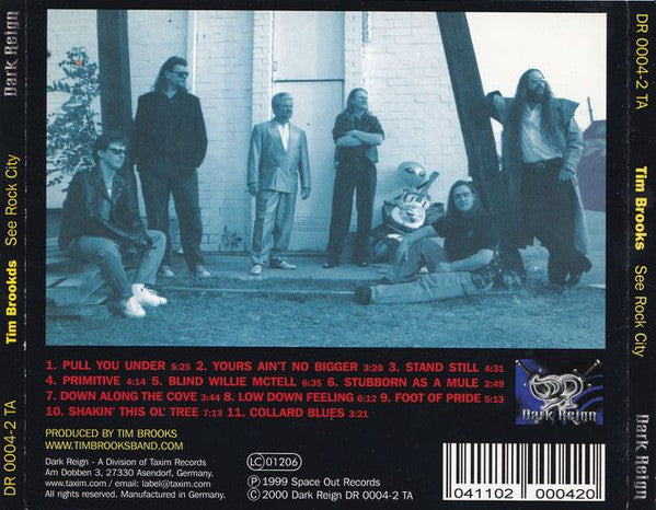 Tim Brooks & The Alien Sharecroppers : See Rock City (CD, Album)
