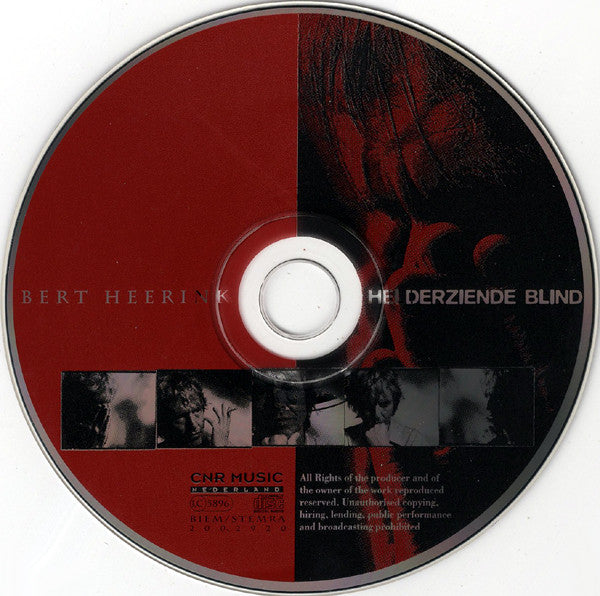 Bert Heerink : Helderziende Blind (CD, Album)