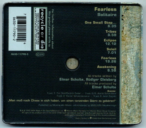 Solitaire (2) : Fearless (CD, Album, Tin)