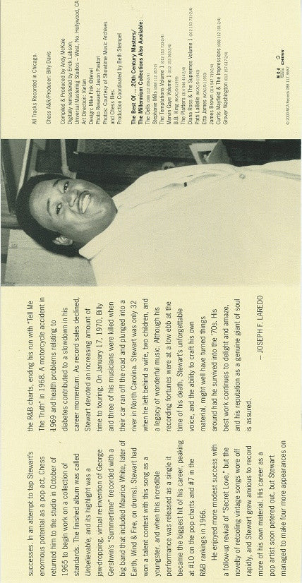 Billy Stewart : The Best Of Billy Stewart (CD, Comp)