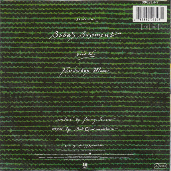 Thrashing Doves : Biba's Basement (7", Single)