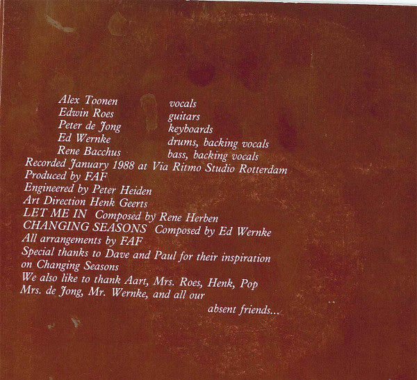 For Absent Friends : Changing Seasons (7")