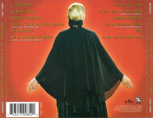 Maria Dolores Pradera : As De Corazones (CD, Album)