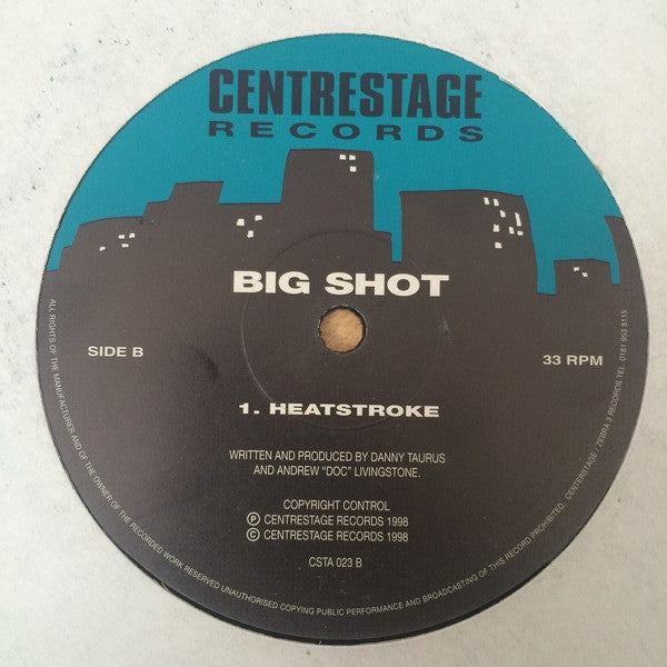 Big Shot : (I Said) Rejoice (12")
