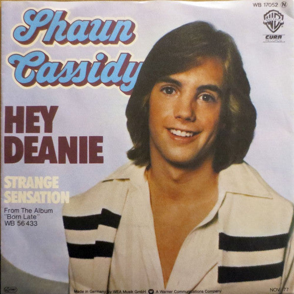 Shaun Cassidy : Hey Deanie (7", Single)