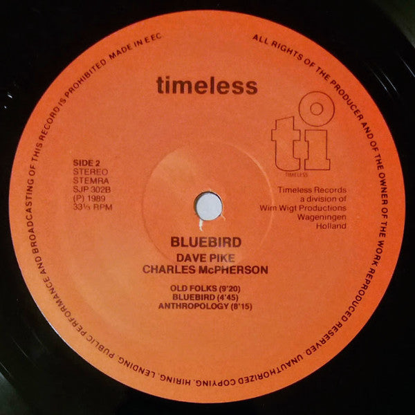 Dave Pike / Charles McPherson : Bluebird (LP, Album)
