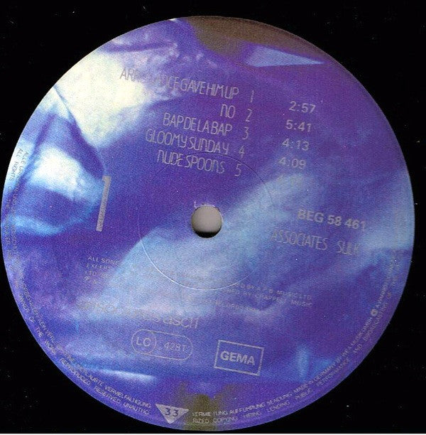 The Associates : Sulk (LP, Album)