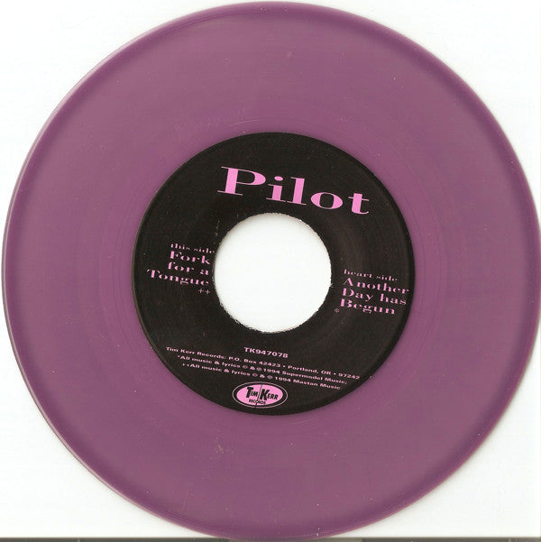 Pilot (2) : Fork For A Tongue (7", Pur)