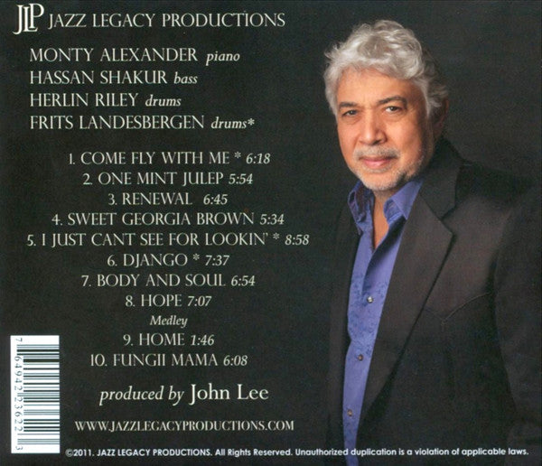 Monty Alexander : Uplift (CD, Album)