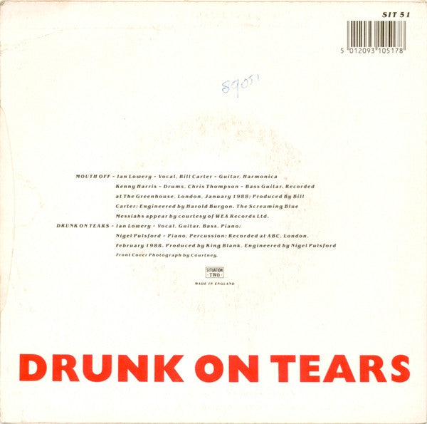 King Blank : Mouth Off (7")