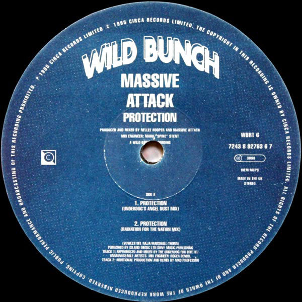 Massive Attack with Tracey Thorn : Protection (12", Single)