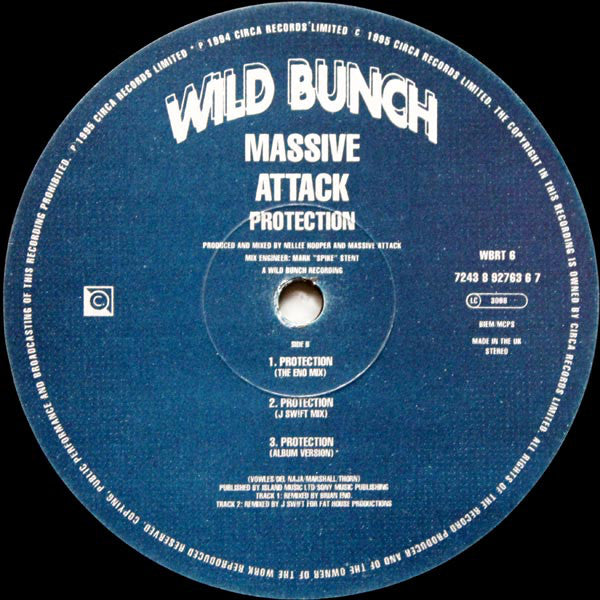Massive Attack with Tracey Thorn : Protection (12", Single)