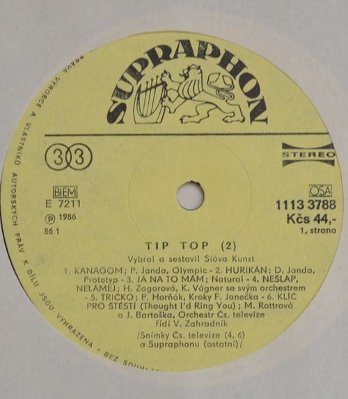 Various : Tip Top 2 (LP, Comp)