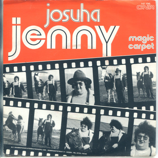 Josuha : Jenny (Take Me Out For A Ride) / Magic Carpet (7", Single)