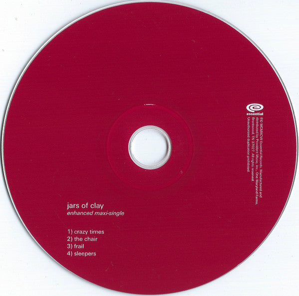 Jars Of Clay : Crazy Times (CD, Maxi, Enh)
