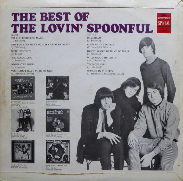 The Lovin' Spoonful : The Best Of The Lovin' Spoonful (LP, Comp, Fli)