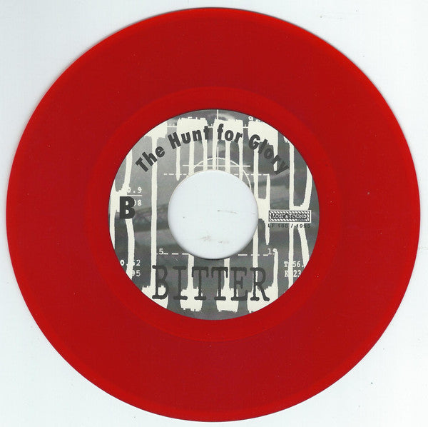 Bitter : No Miracle / The Hunt For Glory (7", Red)