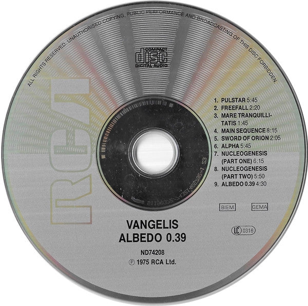 Vangelis : The Collection (CD, Album, RE + CD, Album, RE + CD, Album, RE + Bo)