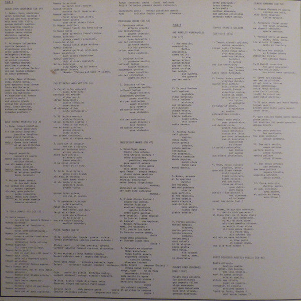 Clemencic Consort, René Clemencic : Carmina Burana. Version Originale & Integrale. Volume 2 (LP, Gat)