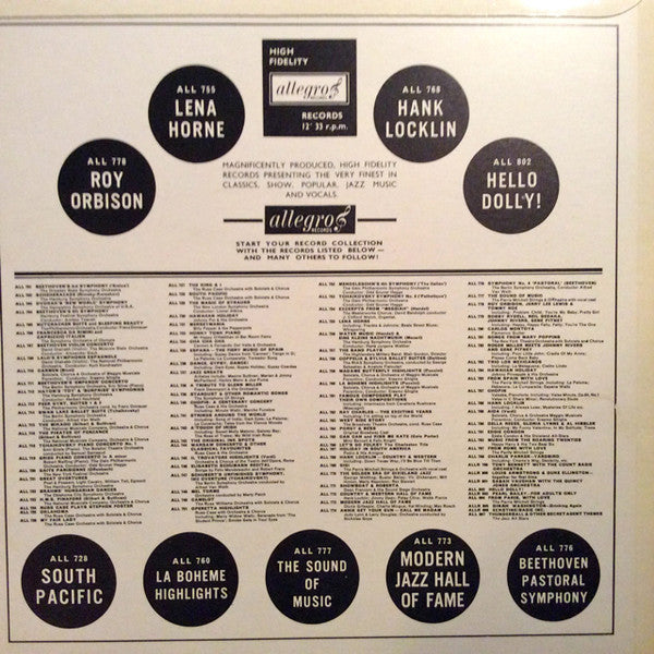 Georg Friedrich Händel, Wolfgang Amadeus Mozart, Hamburger Symphoniker Conducted By Hans-Jürgen Walther : Water Music Suite / Eine Kleine Nachtmusik (LP)