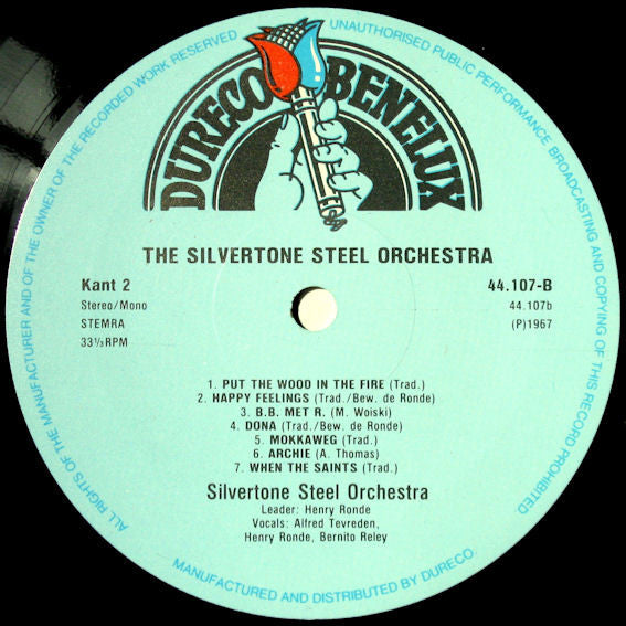 The Silvertone Steel Orchestra : The Silvertone Steel Orchestra (LP, RE)