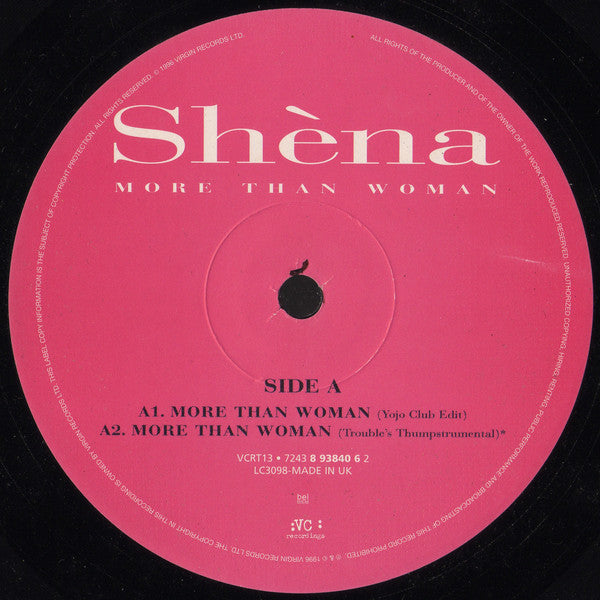 Shena : More Than Woman (12")