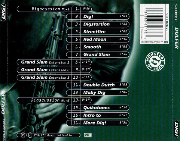 Hans Dulfer : Dig! (CD)