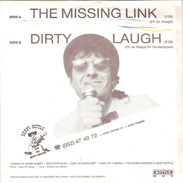 Benny Bottle And The Space Shuttles : Missing Link (7")